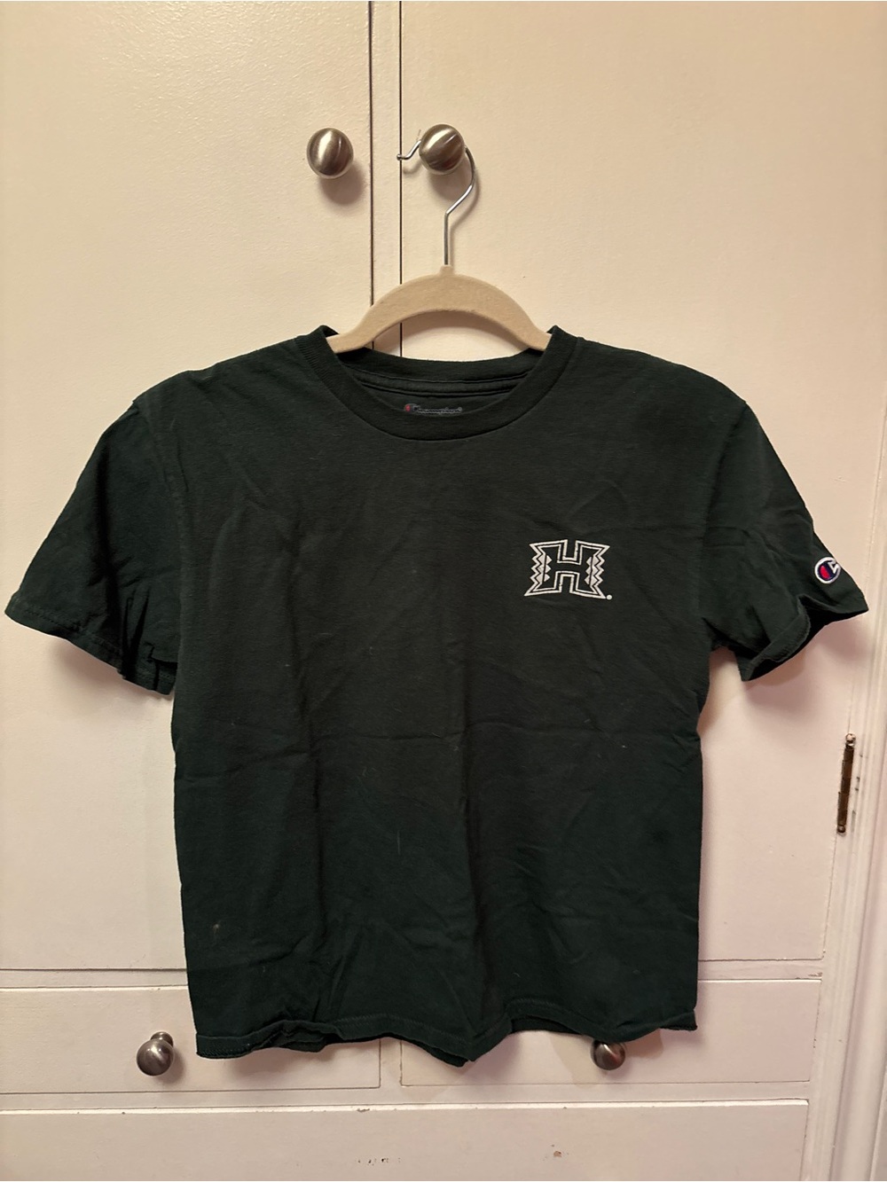 Champion University of Hawaii Dark Green Graphic T‑Shirt